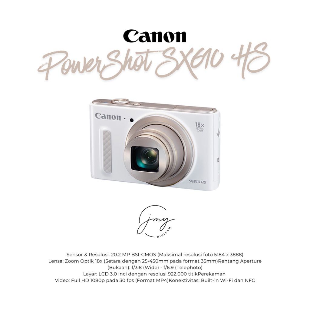 canon powershot sx610 hs