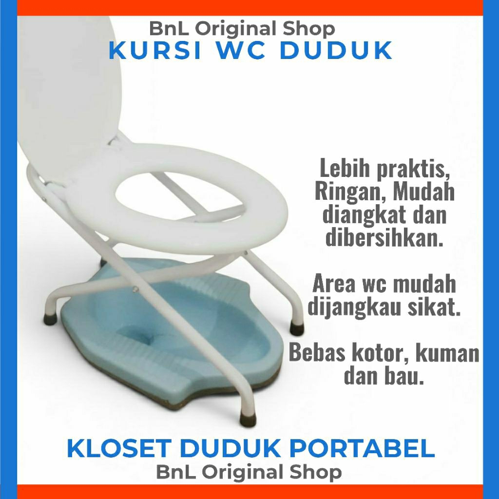 KLOSET WC DUDUK TOILET WC DUDUK