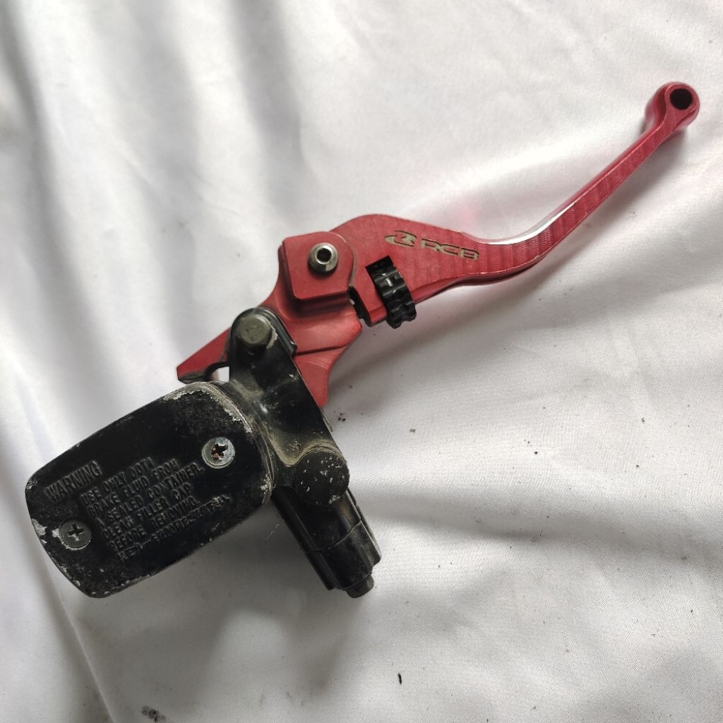 Handle Lever RCB + Master rem depan assy Yamaha R25 ORIGINAL copotan