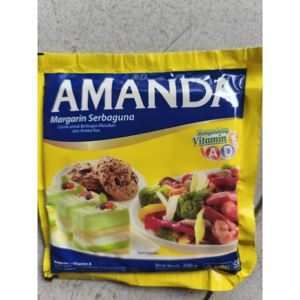 Mentega Amanda 200 Gr