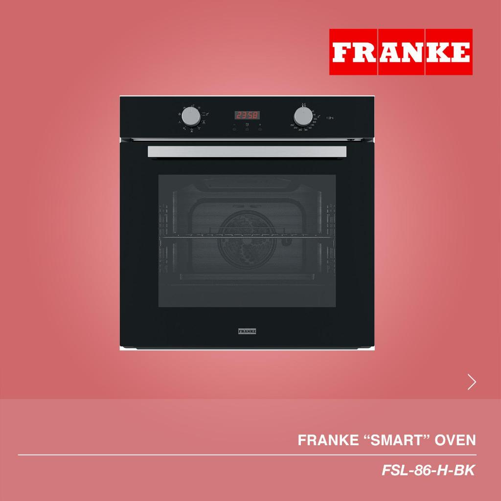 FRANKE Smart Oven FSL-86-H-BK | Oven Built-in Oven Tanam