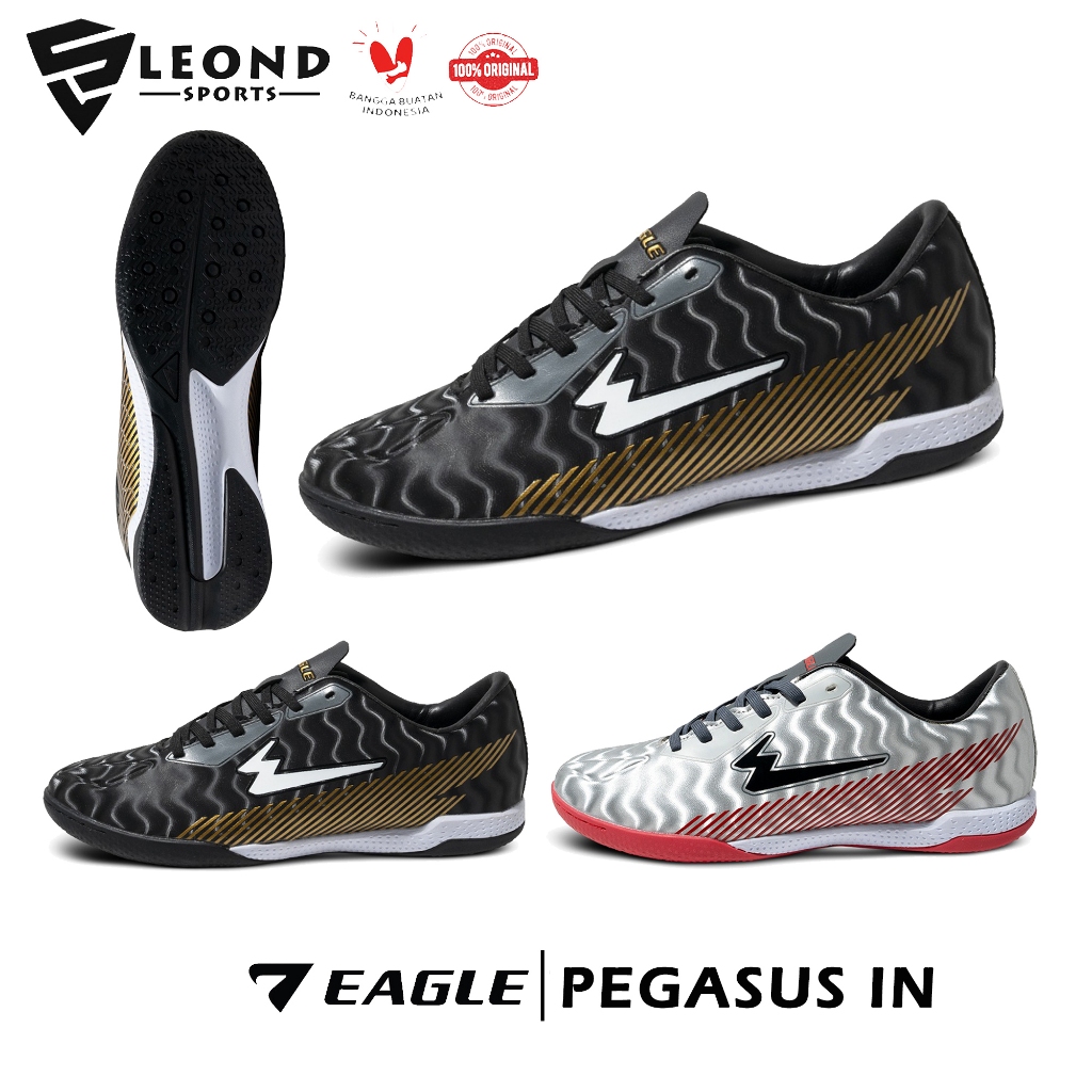 Sepatu Futsal Eagle Pegasus Sepatu Futsal Bahan Phylon dan Karet Merk Eagle