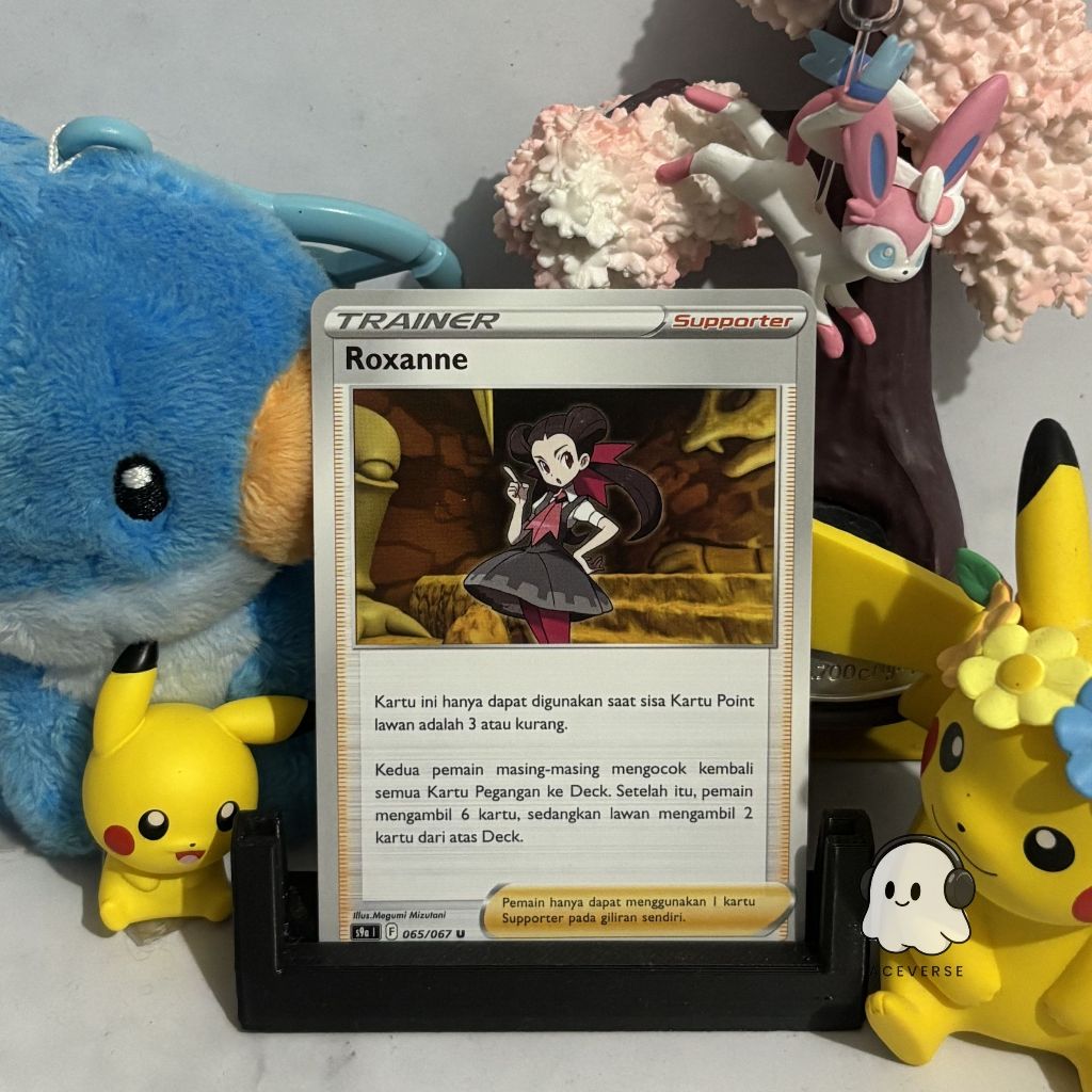 Trainer Support Roxanne 065/067 - s9a Kartu Pokemon Indonesia