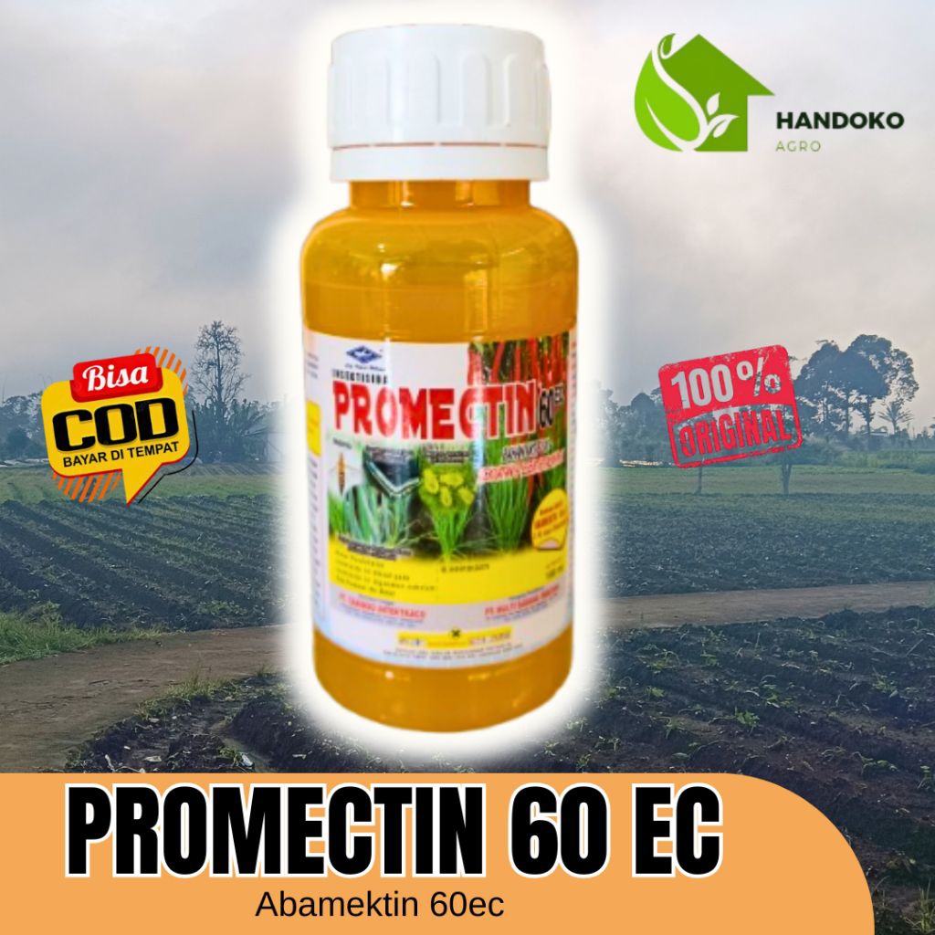 [COD] Promectin 60EC 100 ml abamektin dosis tinggi insektisida akarisida anti keriting, serangga, ul