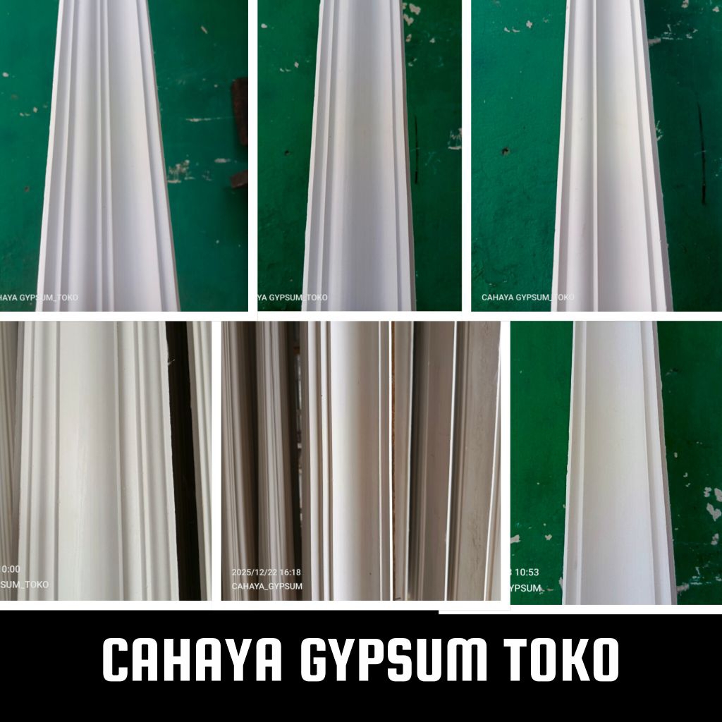 lis plafon gypsum 10 cm minimalis