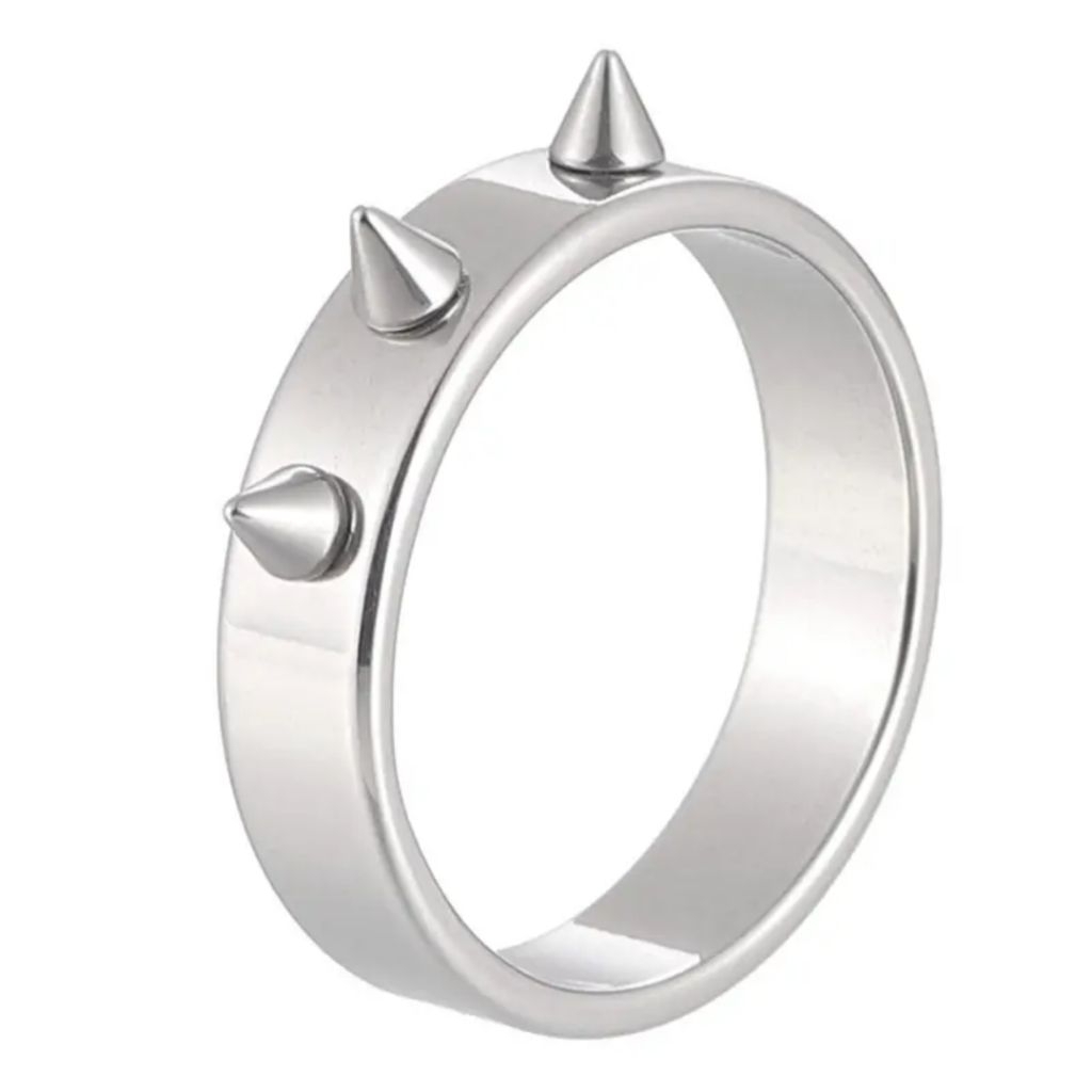 CINCIN POLOS HITAM DURIAN TITANIUM PRIA WANITA ANTI KARAT