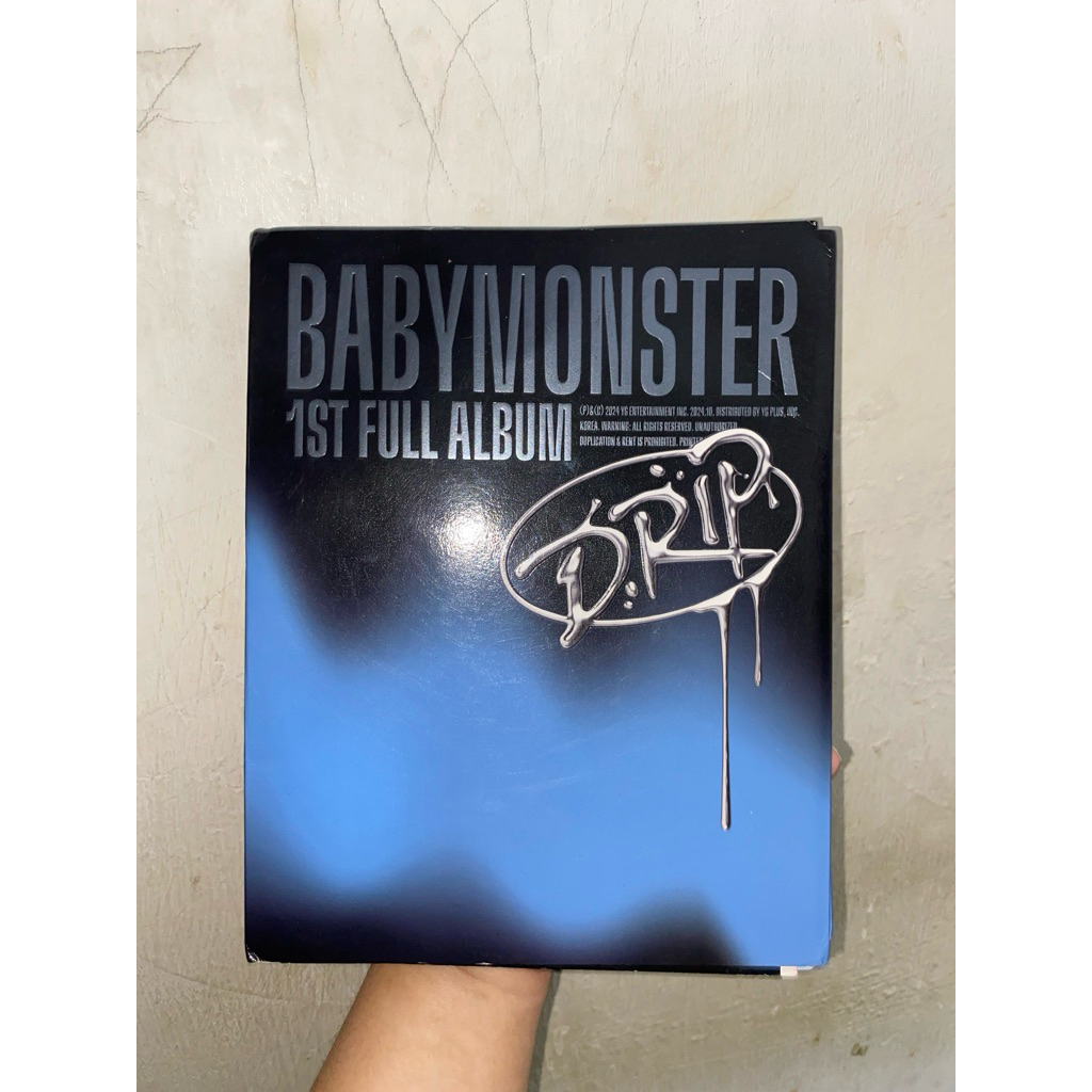 album only drip binder babymonster
