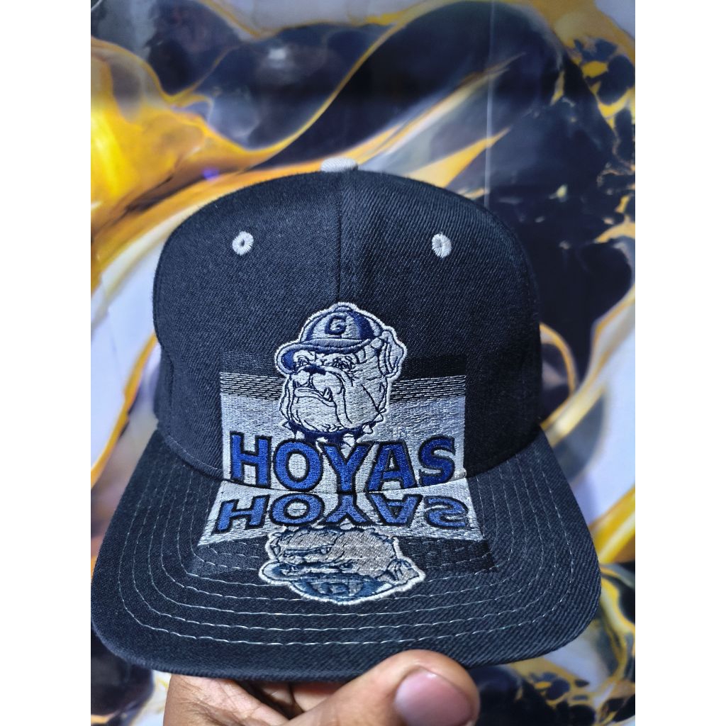 Topi Vintage Georgetown Hoyas Reflection Logo..