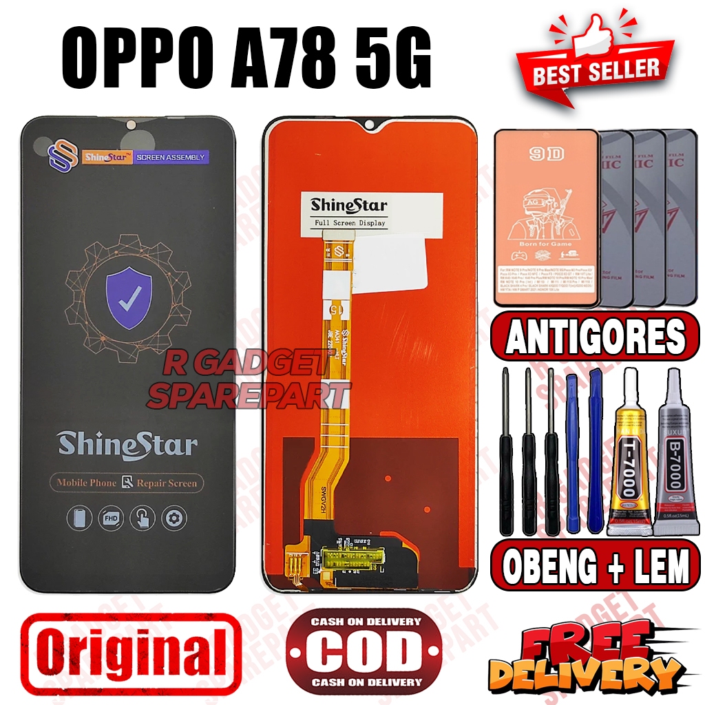 LCD OPPO A78 5G ORIGINAL LCD TOUCHSCREEN OPPO A78 5G FULLSET