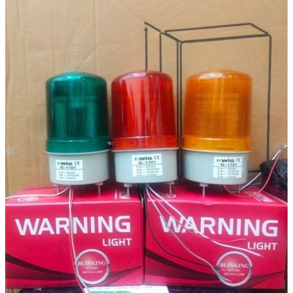 Rotary Lamp / Warning Light EWIG Multivolt N1101