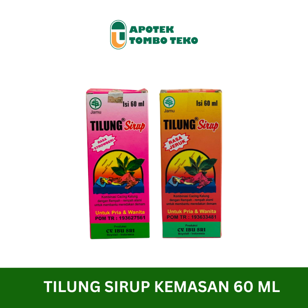 TILUNG SIRUP RASA JERUK 60 ml