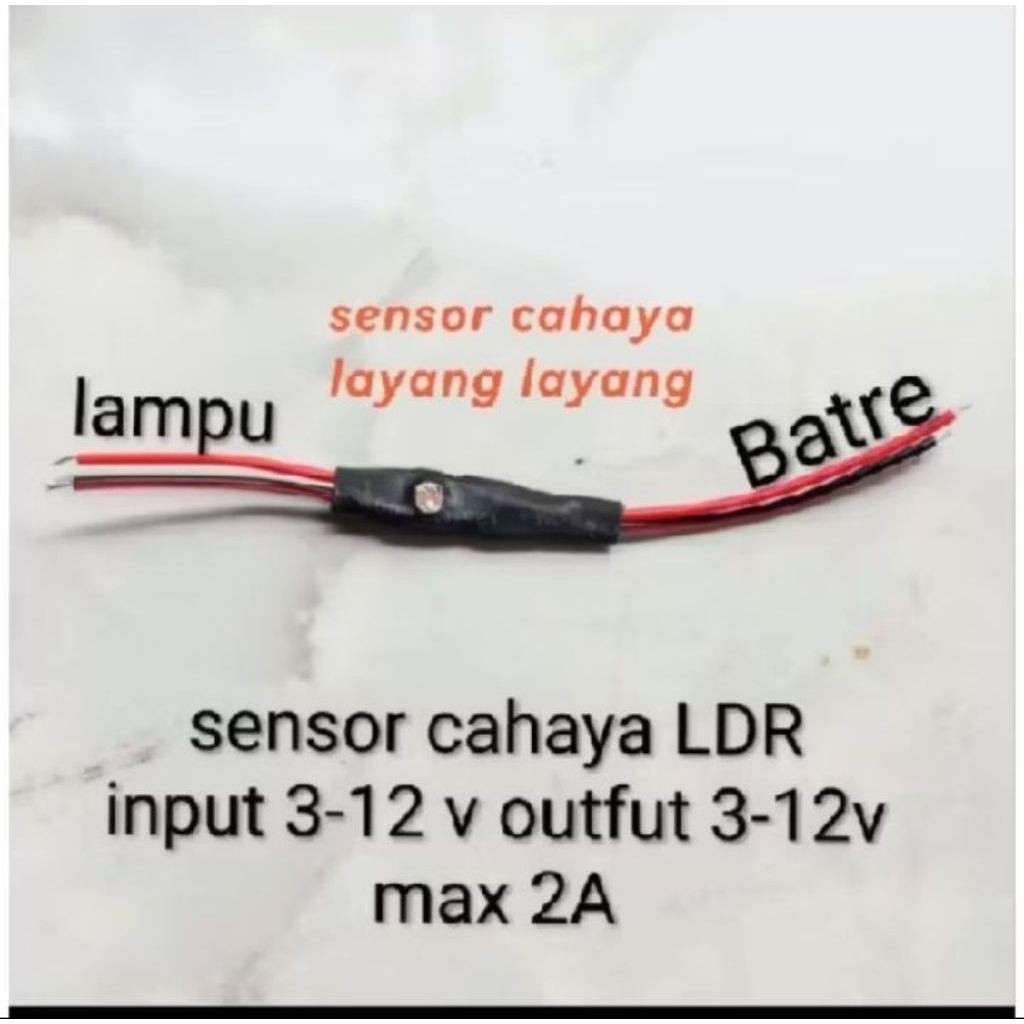 sensor cahaya untuk lampu layangan
