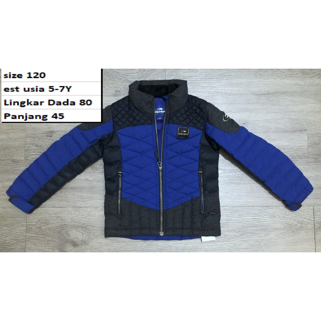 EIDER - Jaket Gembul Winter Musim Dingin Tebal Anak Second Preloved