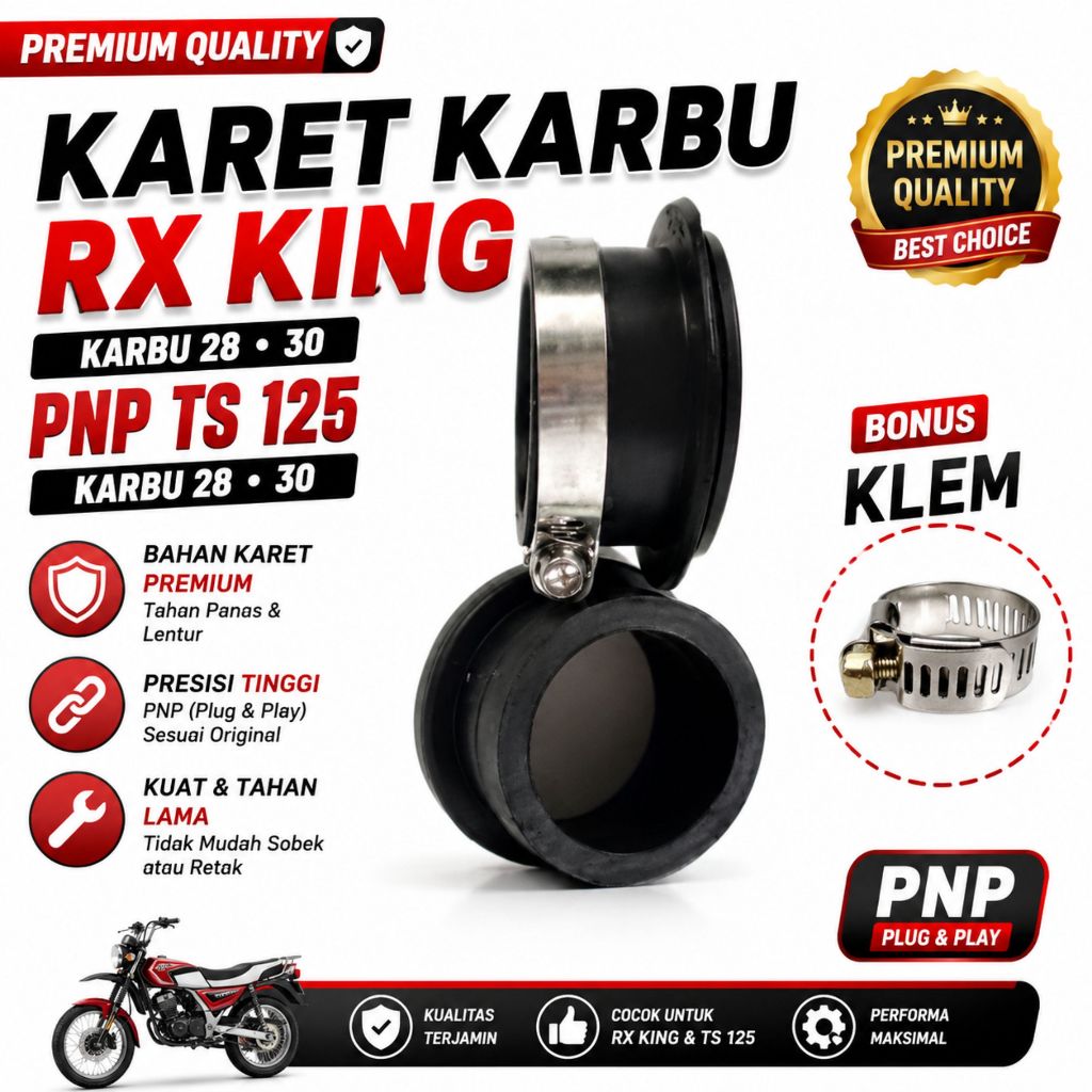 karet karbu rx king karbu 28 30 pnp ts 125 karbu 28 30 bonus klem