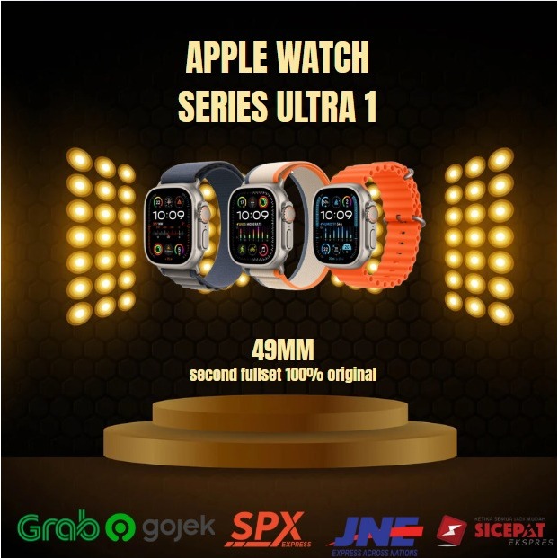Apple Watch/iWatch Seri Ultra 1 49MM Second 100% Original Garansi Ex Internasional
