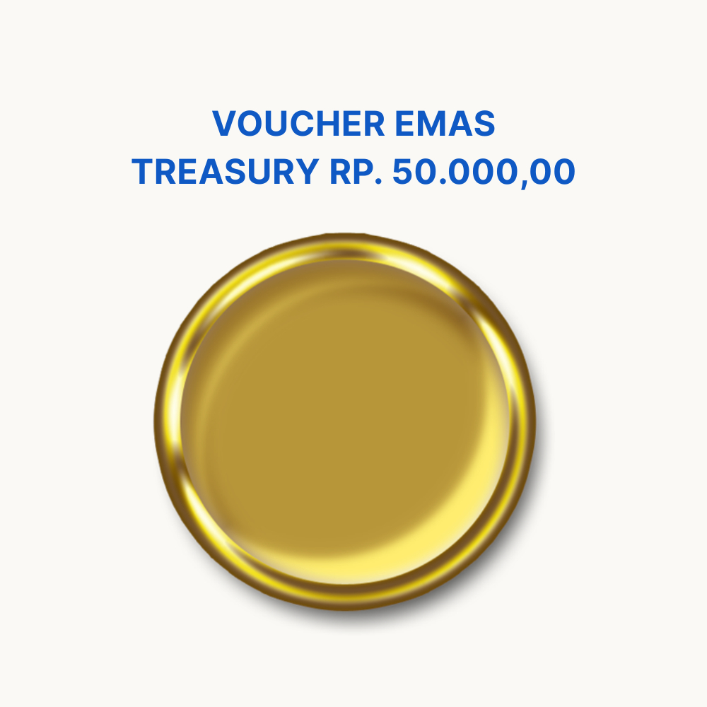 Voucher Emas Treasury Rp.50.000