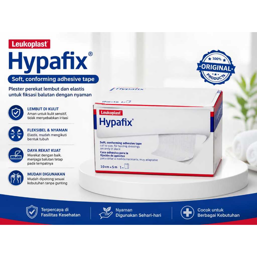 HYPAFIX 5 CM X 1 M DAN 10 CM X 5 M