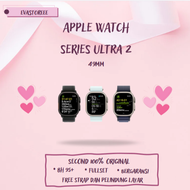Apple Watch/iWatch Series Ultra 2 49MM with Ocean Band Second 100% Original