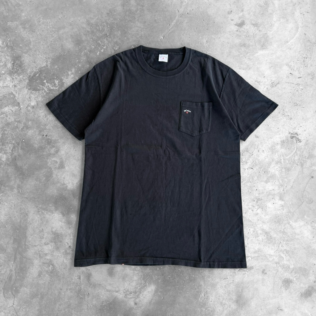 NOAH - CORE LOGO POCKET TSHIRT BLACK