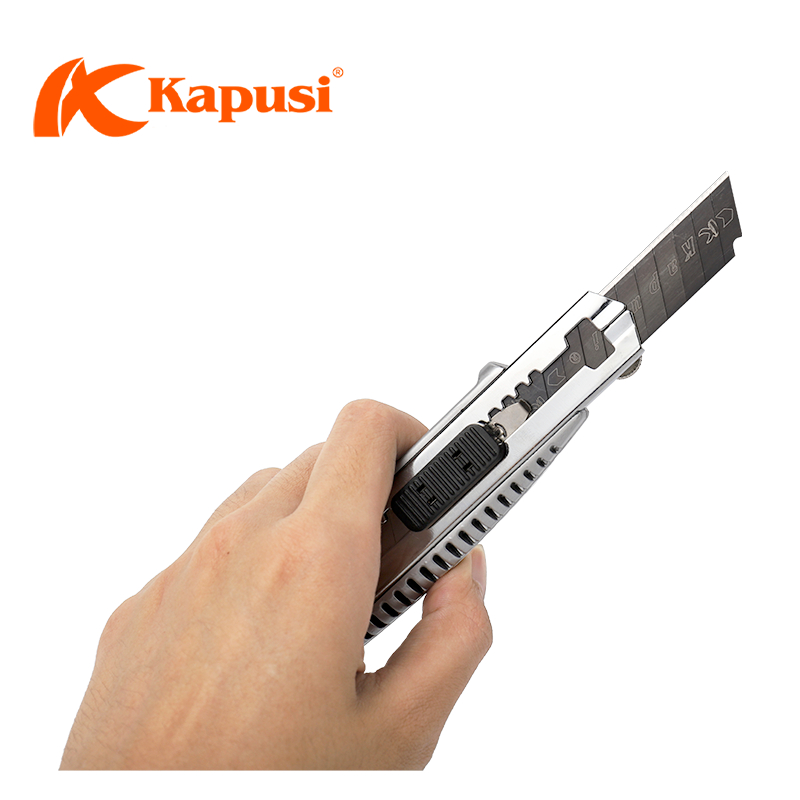 Kapusi K-8748 Pisau Cutter Lipat Original Folding Utility Knife SK5 Heavy Duty Cutter Serbaguna Taja