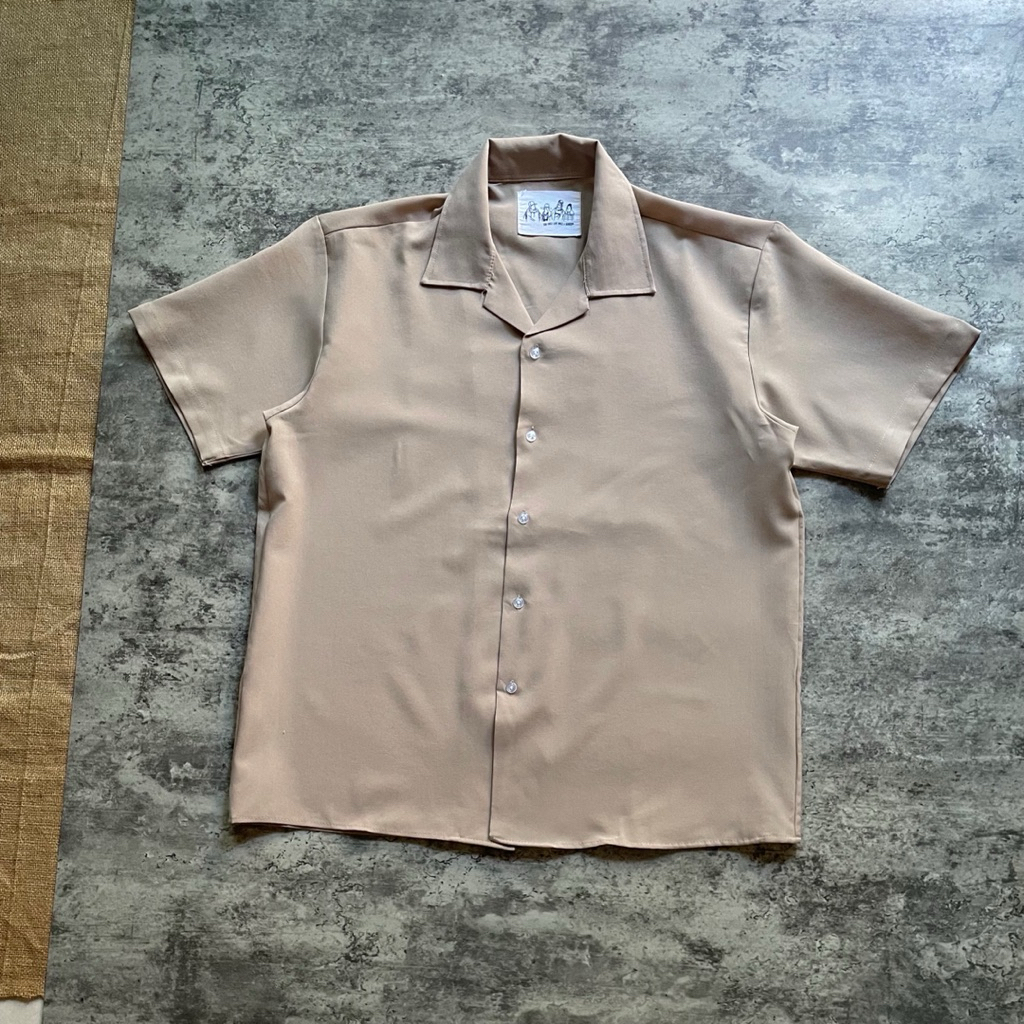 Kemeja Branded Oncen Dongsin Open Collar Shirt