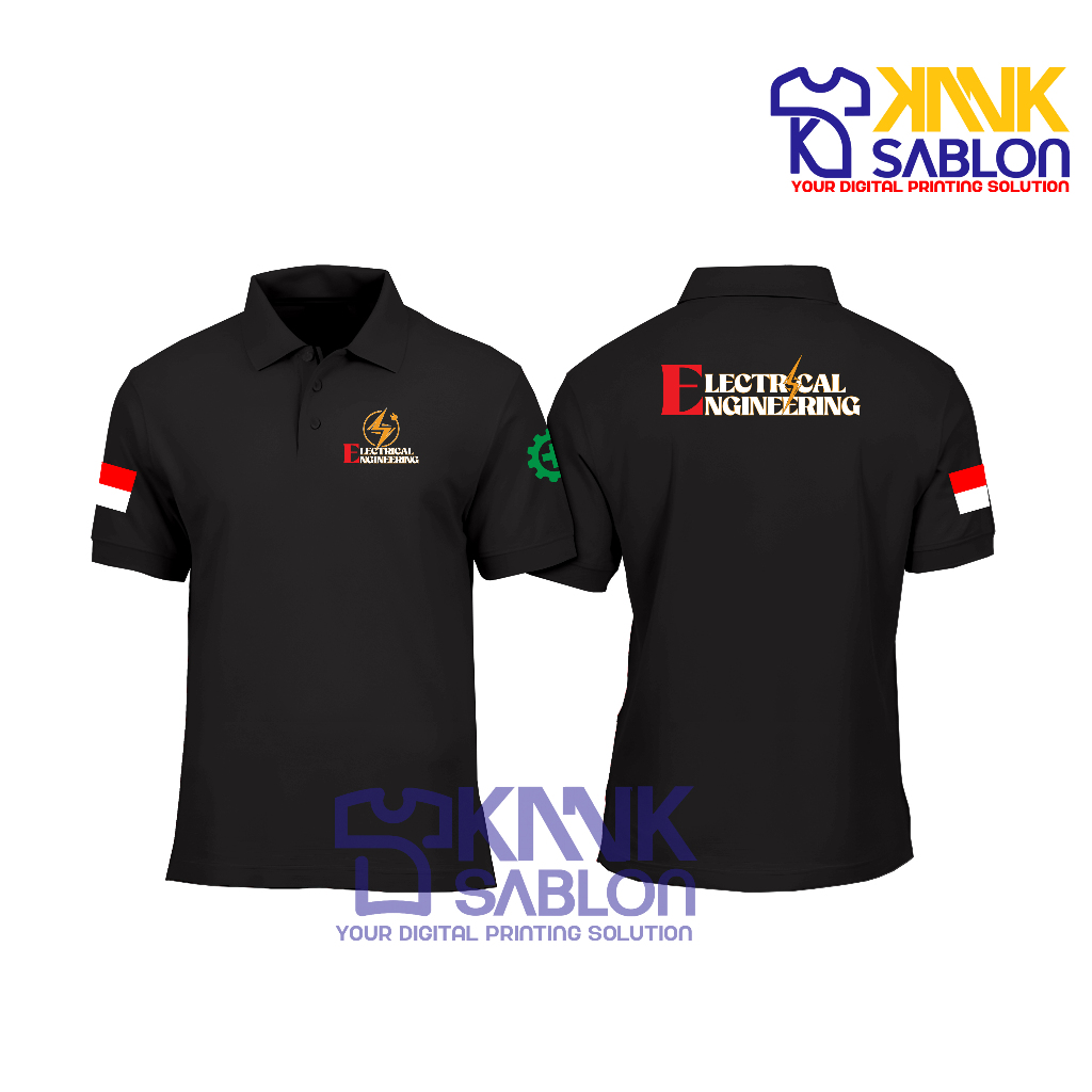 Poloshirt ENGINEERING - Kaos Polo ENGINEERING - Baju Berkerah ENGINEERING - Kanksablon