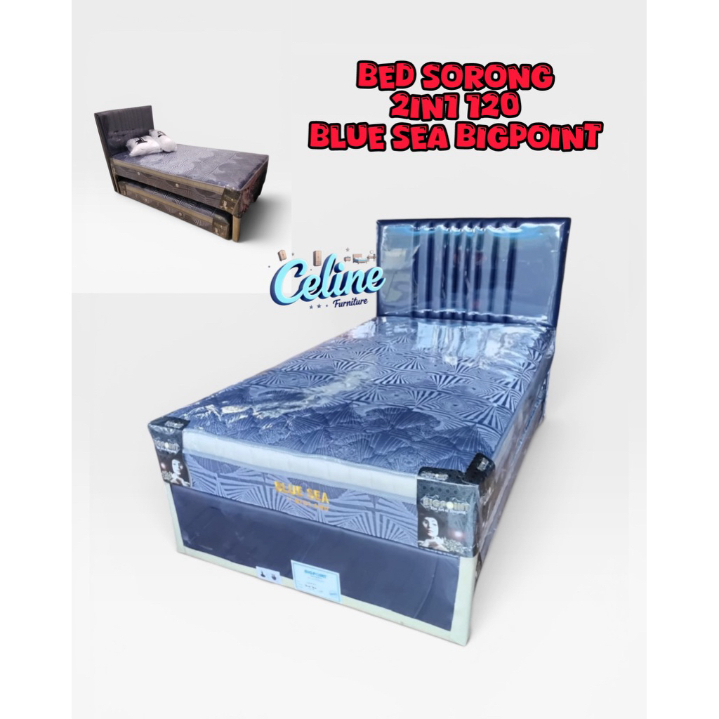 SPRINGBED Sorong 2in1 Bigpoint Blue Sea