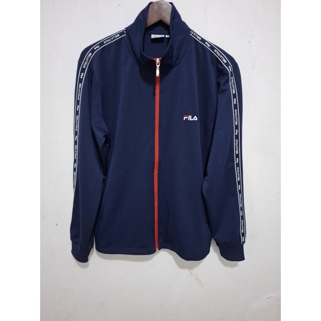 Jaket FILA Tapped Navy Like New