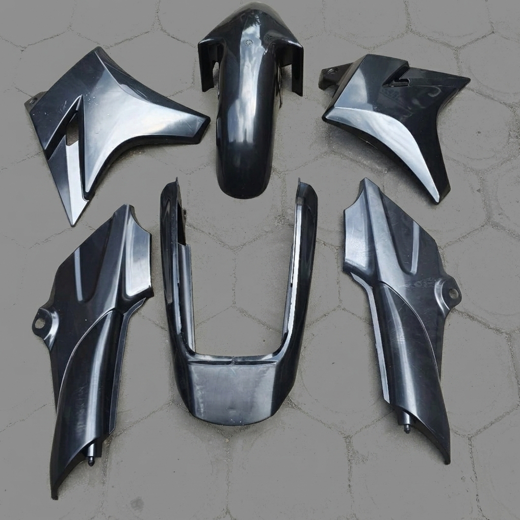 Cover Body Ninja R/SS Original ABS Full Set Detail Original
