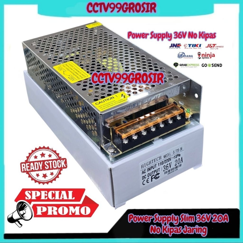 POWER SUPPIY 36V 20A/ PSU 36V 20A SWITCHING POWER ADAPTOR 36VOLT 20 AMPERE JARING