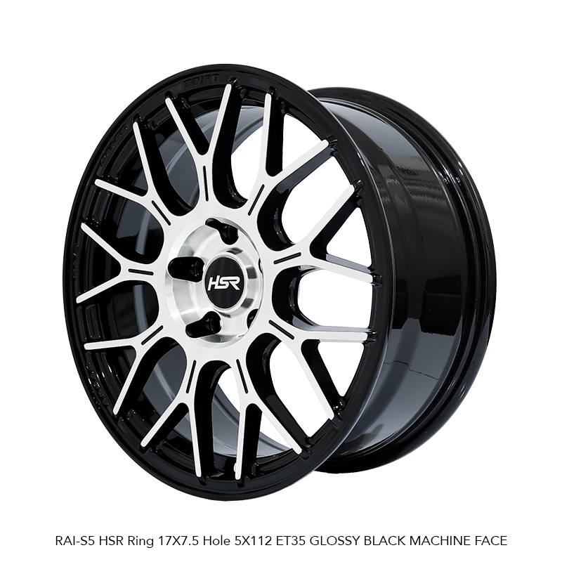 VELG MOBIL R17 HSR RAI-S5 HSR R17X7,5 H5X112 ET35 GBMF 4 PCS VELG