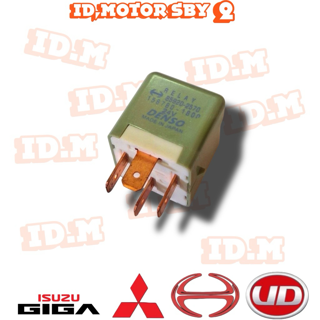 Relay Lampu HINO LOHAN 24V Kaki 4 85920-2570