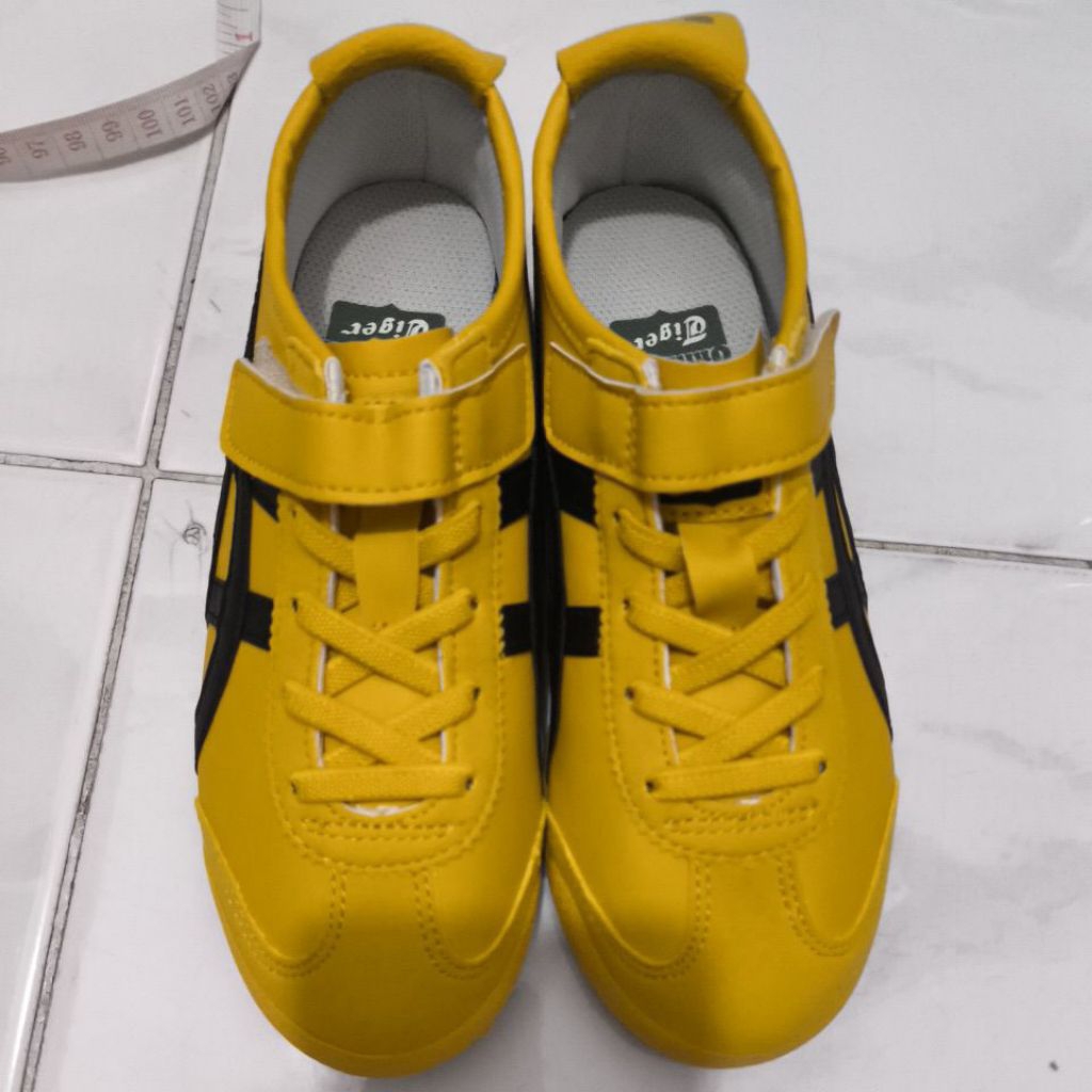 onitsuka tiger mexico 66 kid kids original tanpa dus sepatu anak warna kuning jual rugi