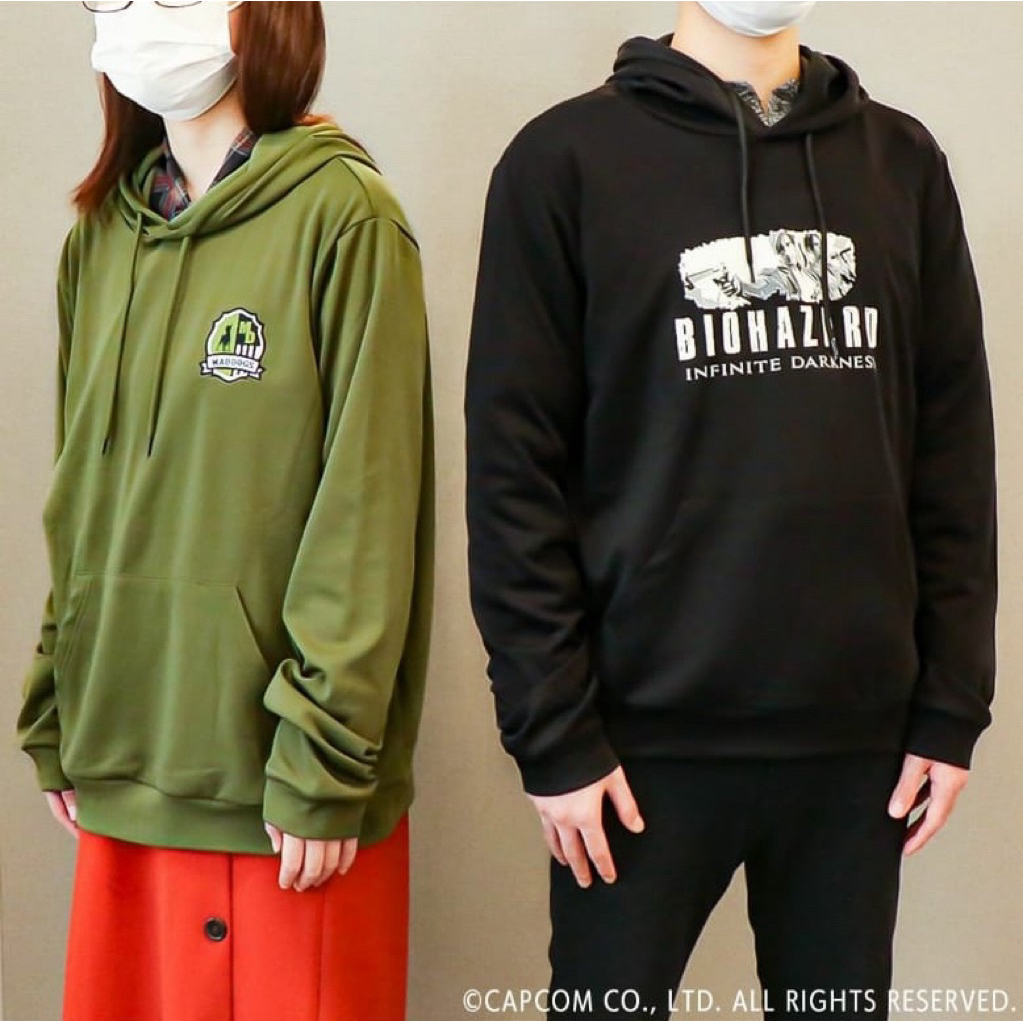 [NEW] Official Merchandise Resident Evil Infinite Darkness Hoodie Biohazard CAPCOM