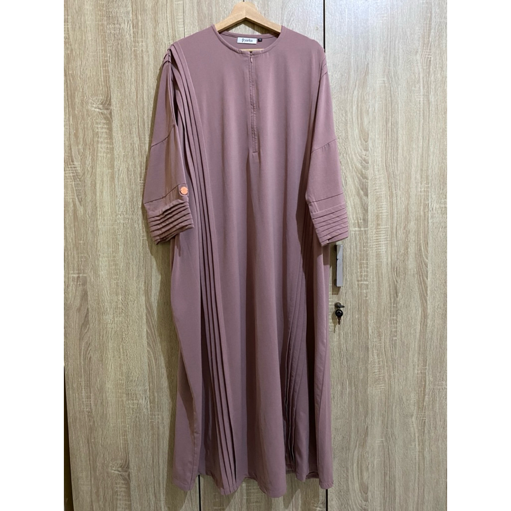 Preloved Yarka - Launa Abaya Pinky Blush XS