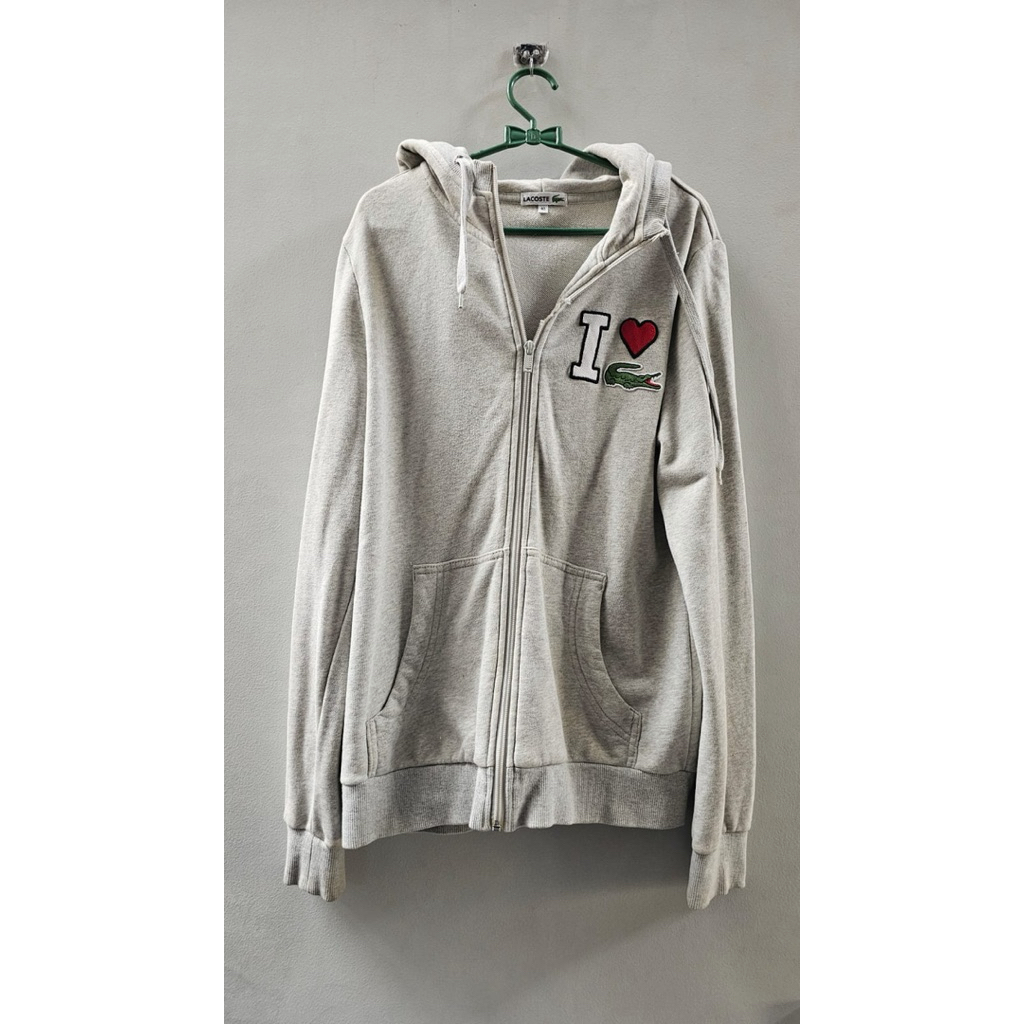 Hoodie Full Zipper Lacoste