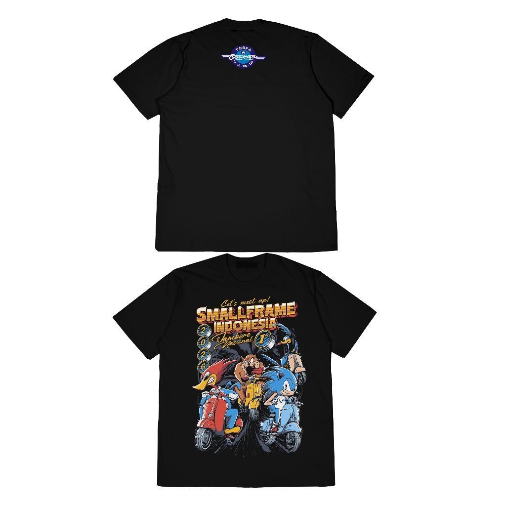 Kaos T-Shirt Jamnas Vespa Smallframe Kediri indonesia