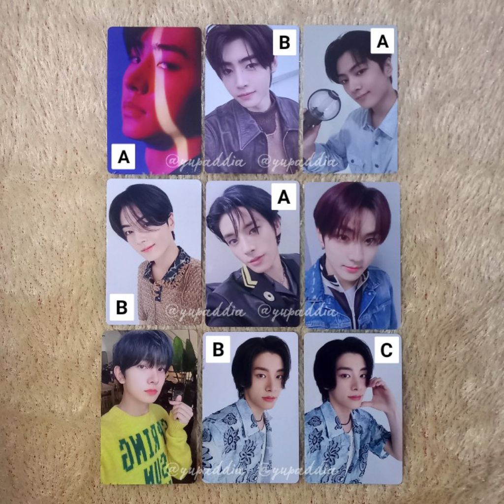 [BACA DESKRIPSI] PC Photocard Polaroid Jake Heeseung Sunghoon Jay Official Enhypen Weverse Spark Sta