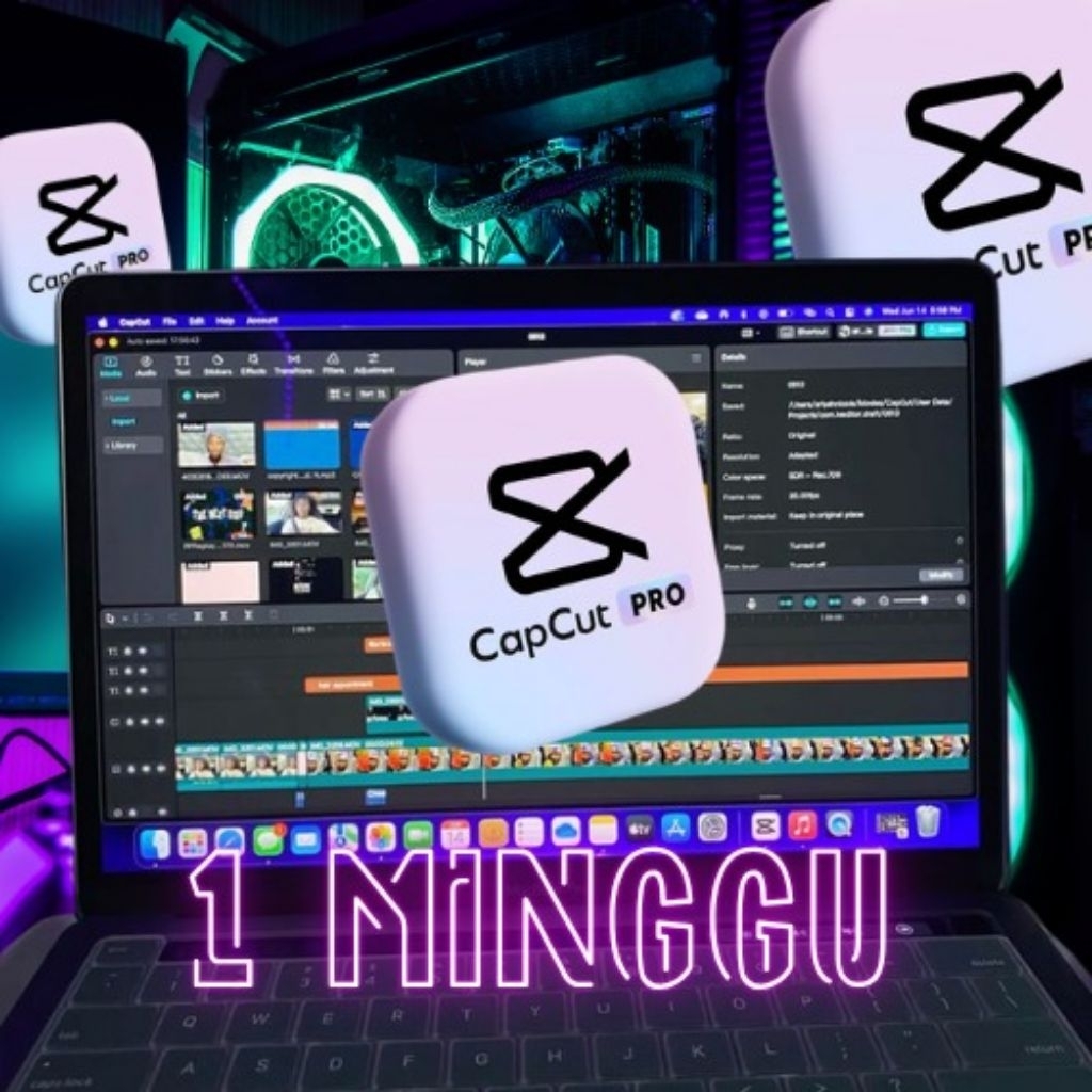 9999+ Template CapCut Premium Full 1 Minggu