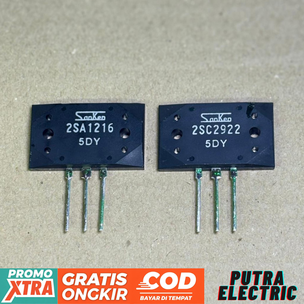 TR POWER SANKEN SA 1216 & SC 2922 5DY 5 DY ASLI ORIGINAL SET