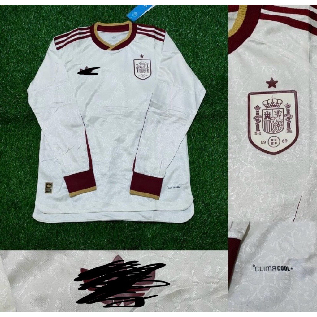 Jersey Kaos Baju Bola Timnas Spain Spanyol Espana Home Away 3rd Third Piala Dunia World Cup Pildun W
