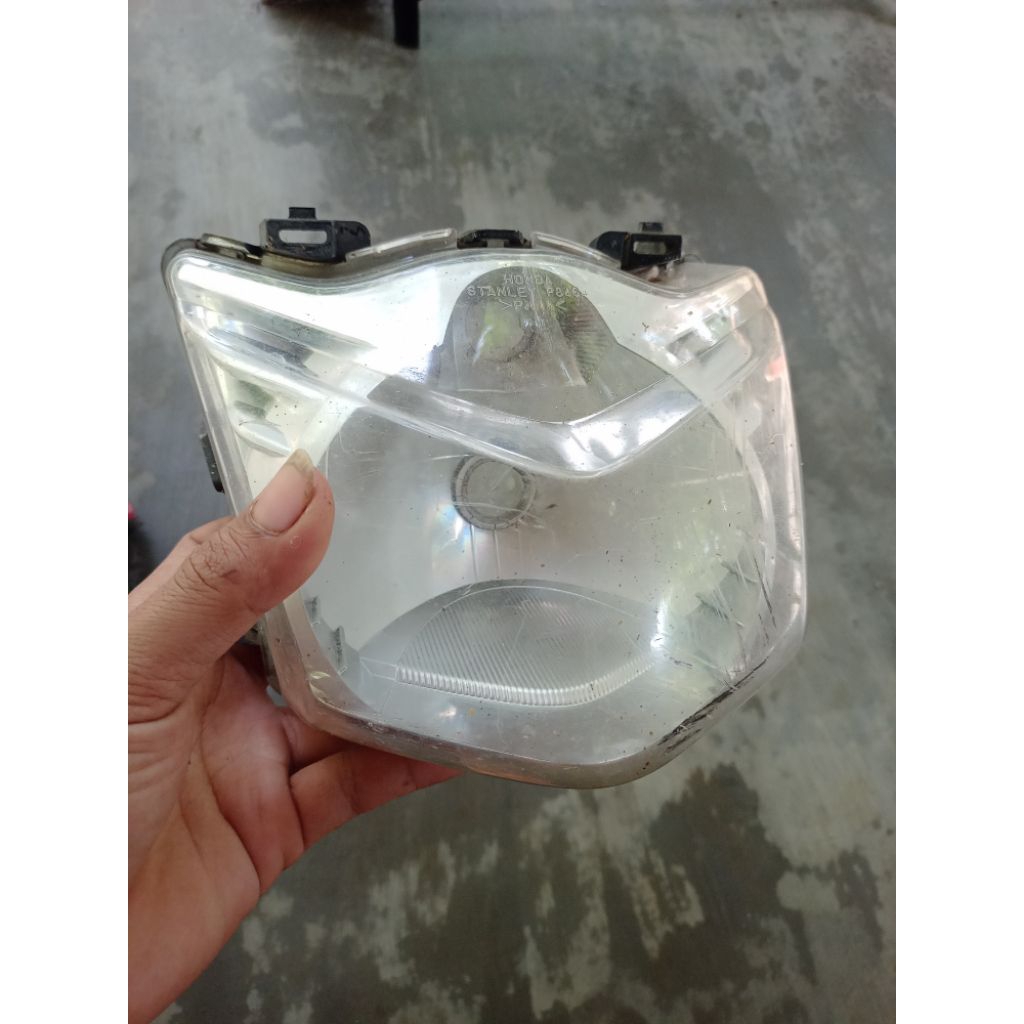 reflektor lampu depan beat fi ori cabutan