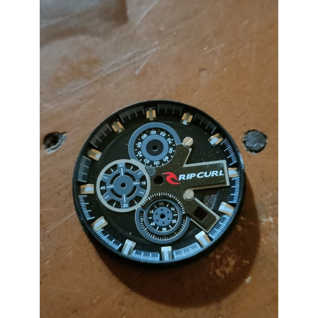 plat jam tangan ripcurl ukuran 37.milimeter 37mm second