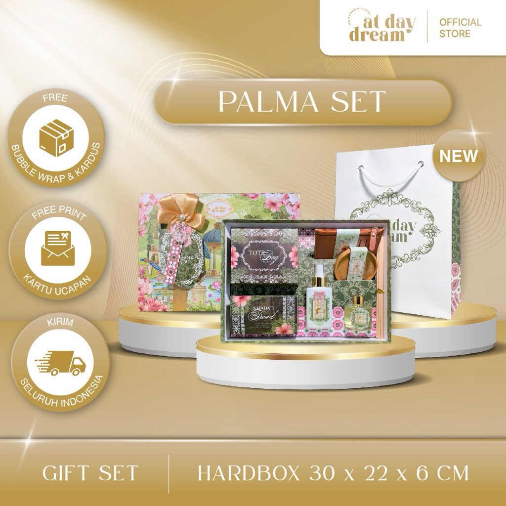 Palma Reed Diffuser Hampers & Souvenir Gift Wedding, Gift Wisuda, Gift Birthday - at daydream