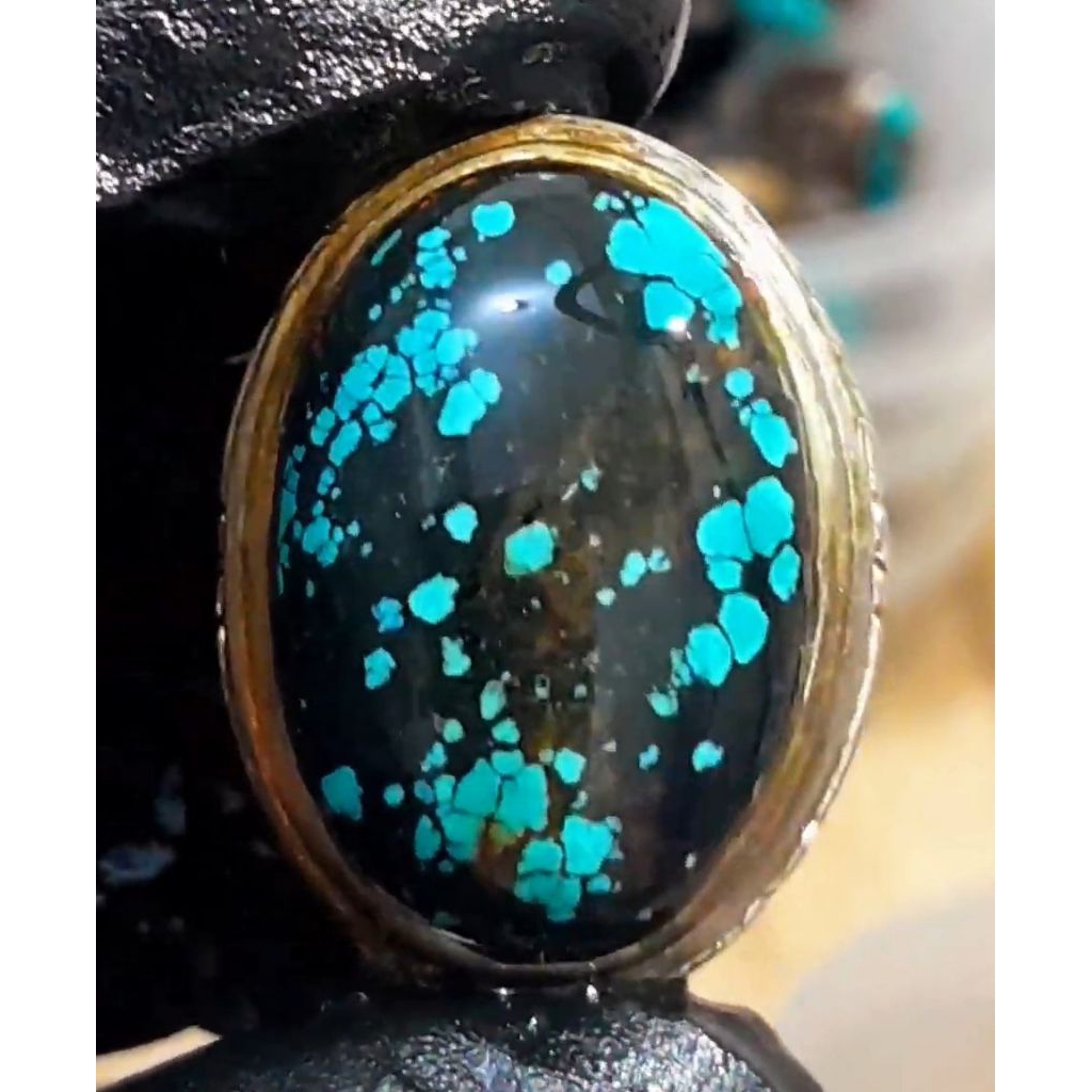 Pirus Persia Hitam ceplok kuro size jumbo kode pirus hitam