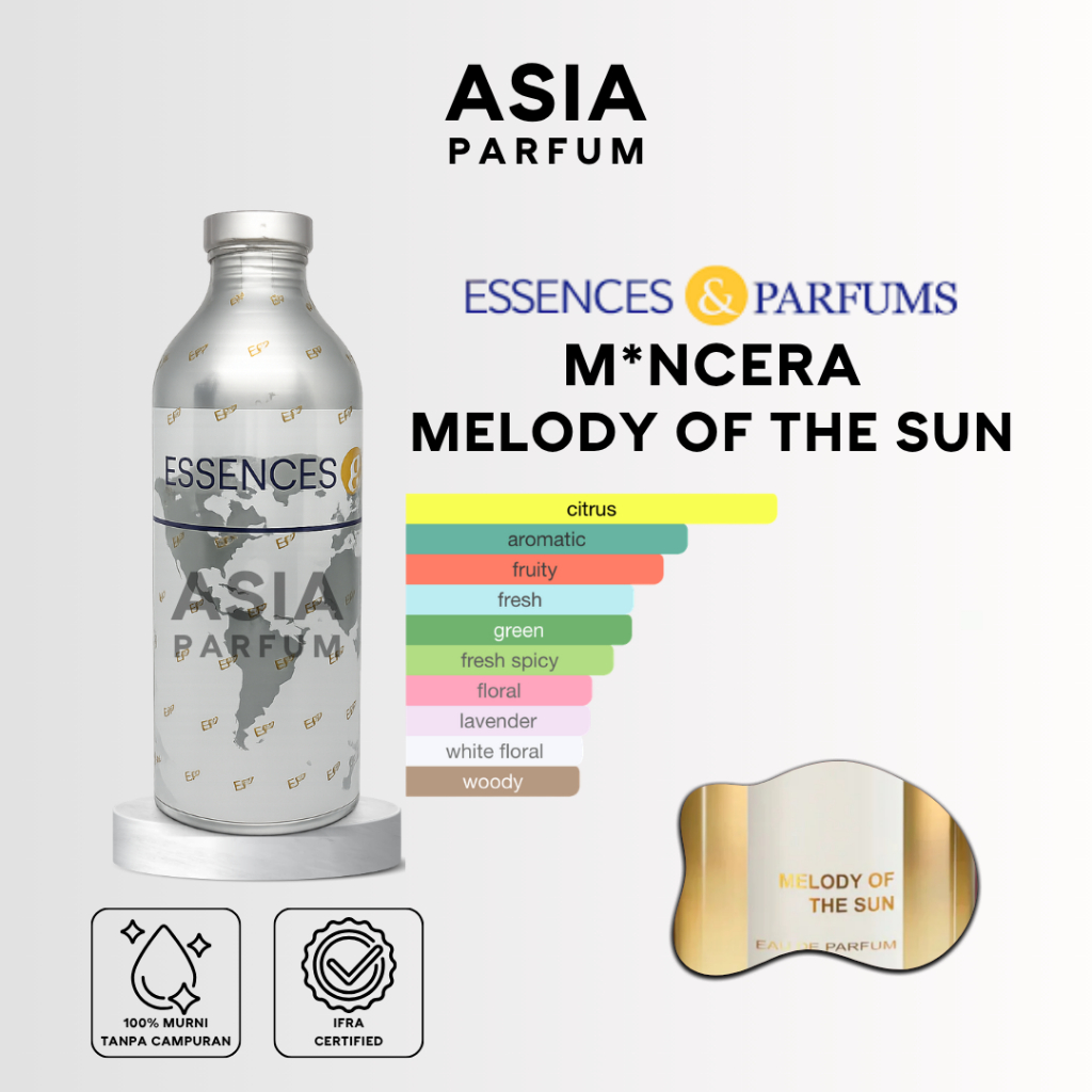 ESSENCES & PARFUMS MUSIQUE 83161 - BIBIT PARFUM MCR MELODY OF THE SUN - SEGEL & REPACK 100G