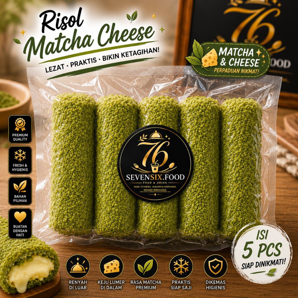 Risoles 8 Varian Frozen - Risol Mayo Mentai Ayam Suwir Pedas Choco Cheese Tiramisu Oreo Matcha Chees