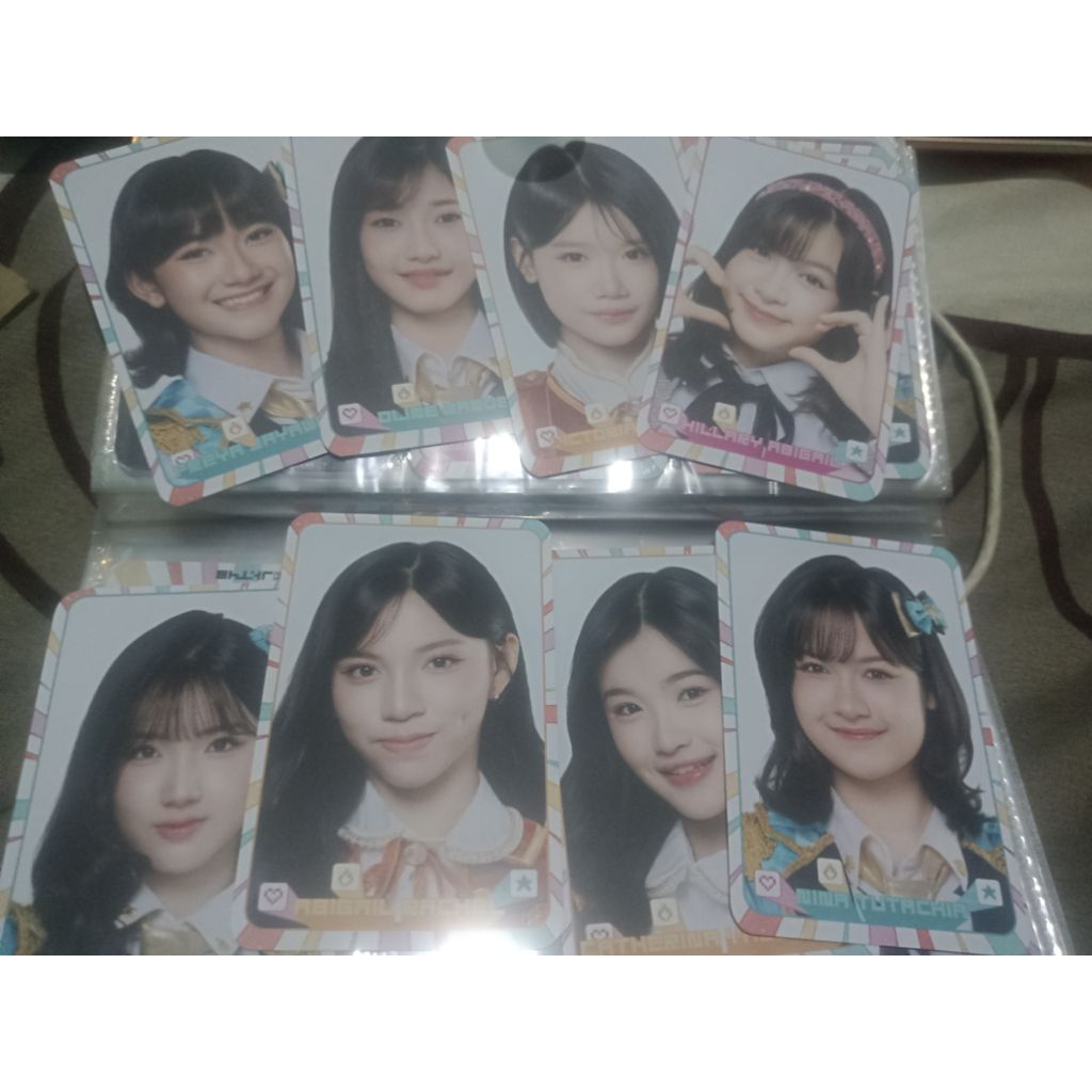 Photocard Love Dream Passion (LDP) JKT48 Freya, Lily, Delynn, Oline, Aralie, Erine, Nachia, Kimmy