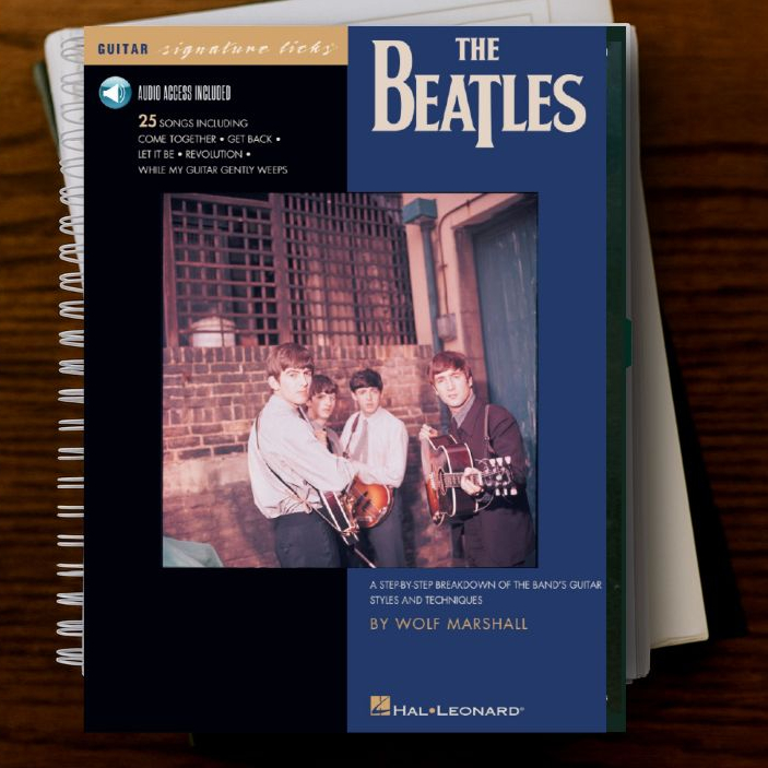 Buku Tablature - Guitar Signature Licks - The Beatles - Free Audio Mp3