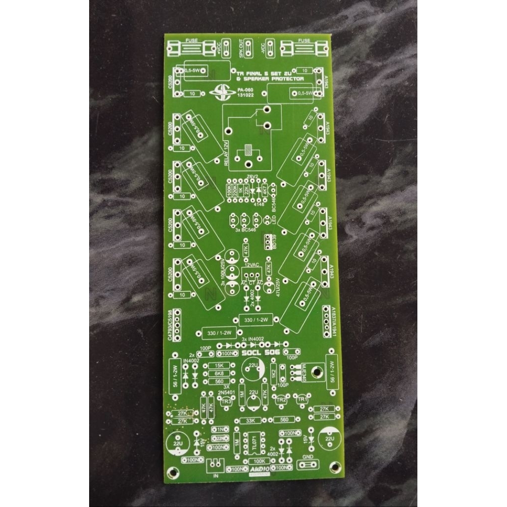PCB SOCL 506 2U 5 Set Toshiba Series Speaker Protector PA-060